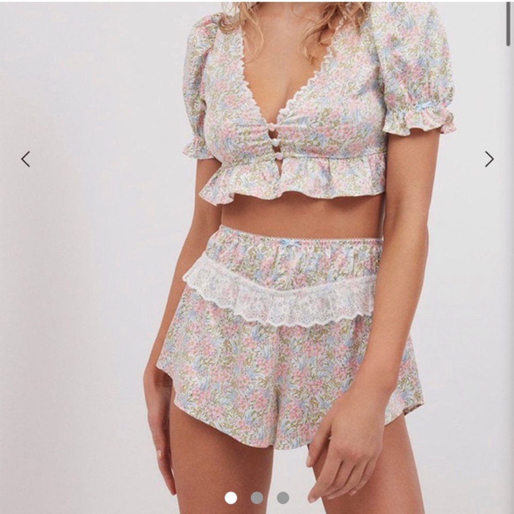 For Love and Lemons Farrah Shorts